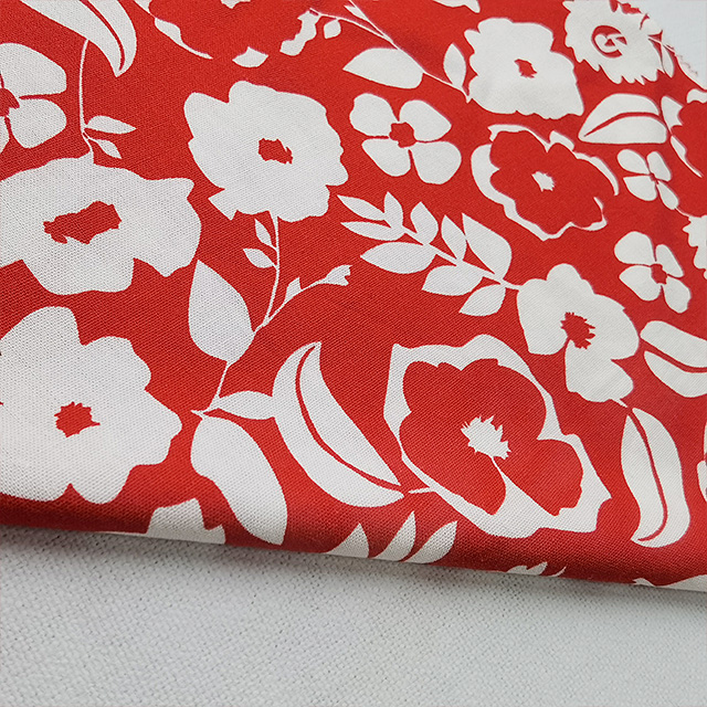 Print pure linen fabric 100% linen 